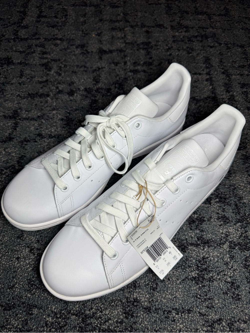adidas Originals Men's Stan Smith Sneaker Casual Shoes Size 11.5